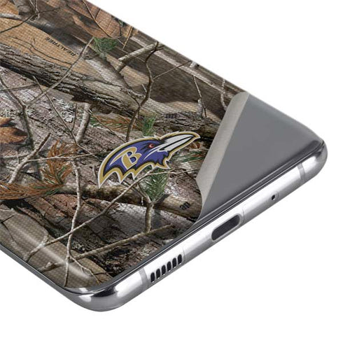NFL Baltimore Ravens Realtree AP Camo Galaxy S20 Ultra 5G Skin